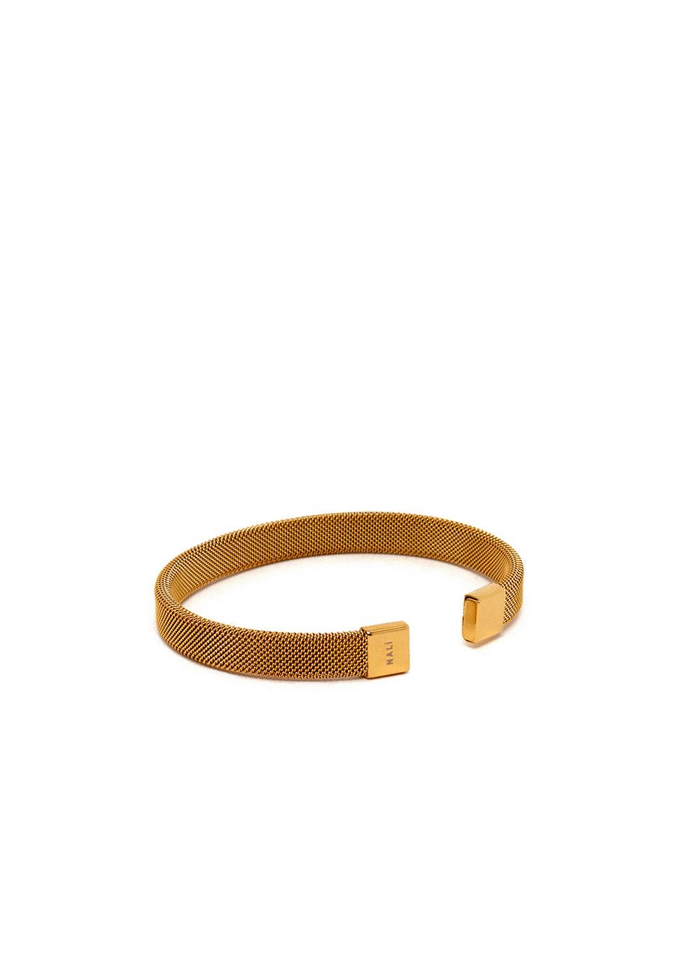 Nalí ASSIA BRACELET IN GOLD STAINLESS STEEL Moda