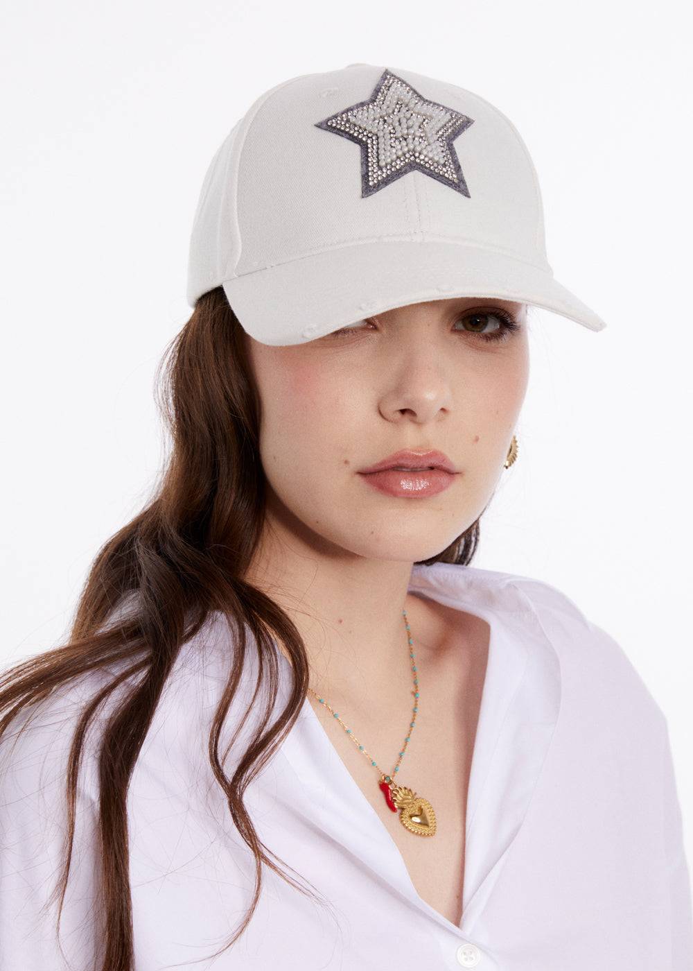 Nalí STAR BASEBALL HAT W/ PATCH + COLORS Prezzo Ridotto