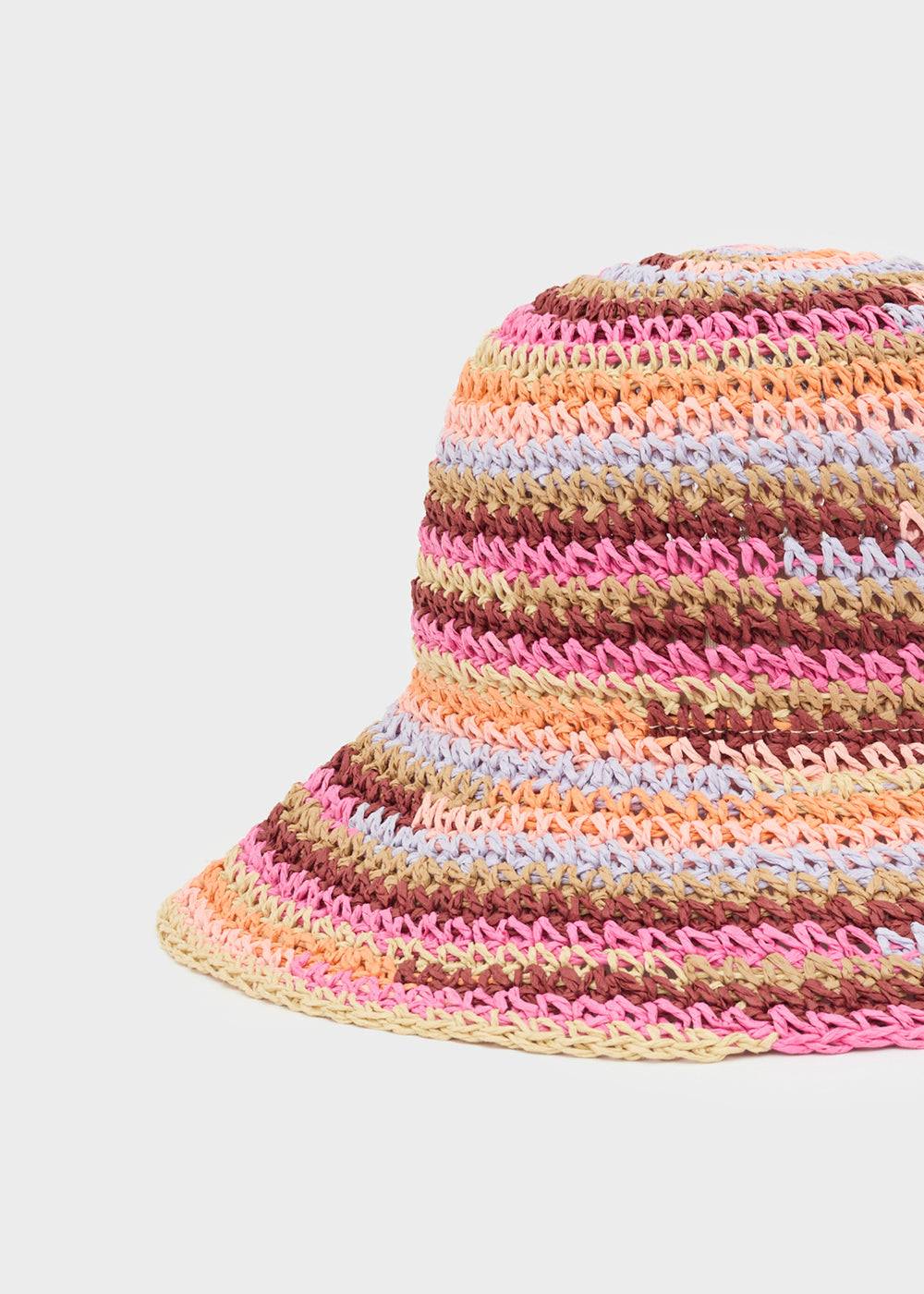 Nalí RAFFIA HAT + COLORS Convenienza