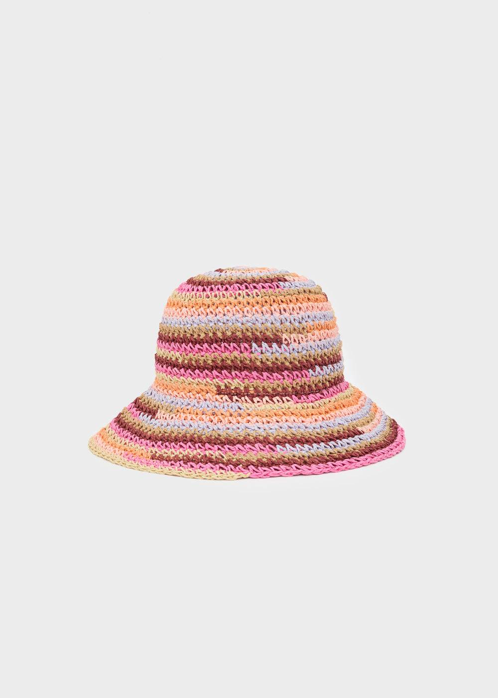 Nalí RAFFIA HAT + COLORS Convenienza
