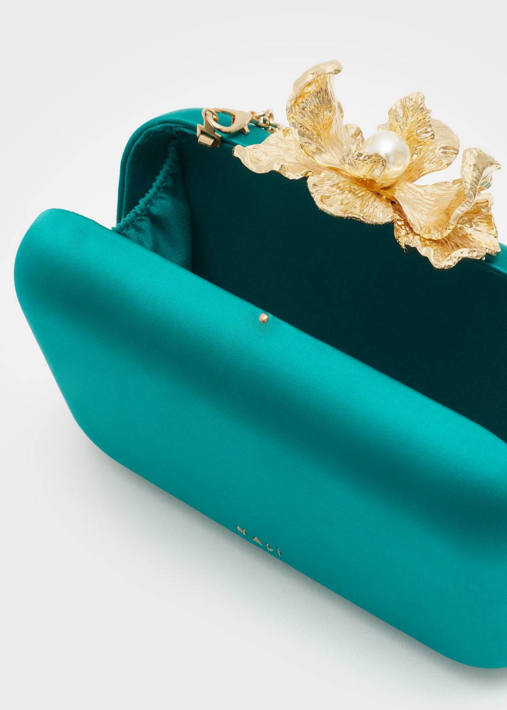Nalí FIORE CLUTCH IN NYLON + COLORS Vendita Calda