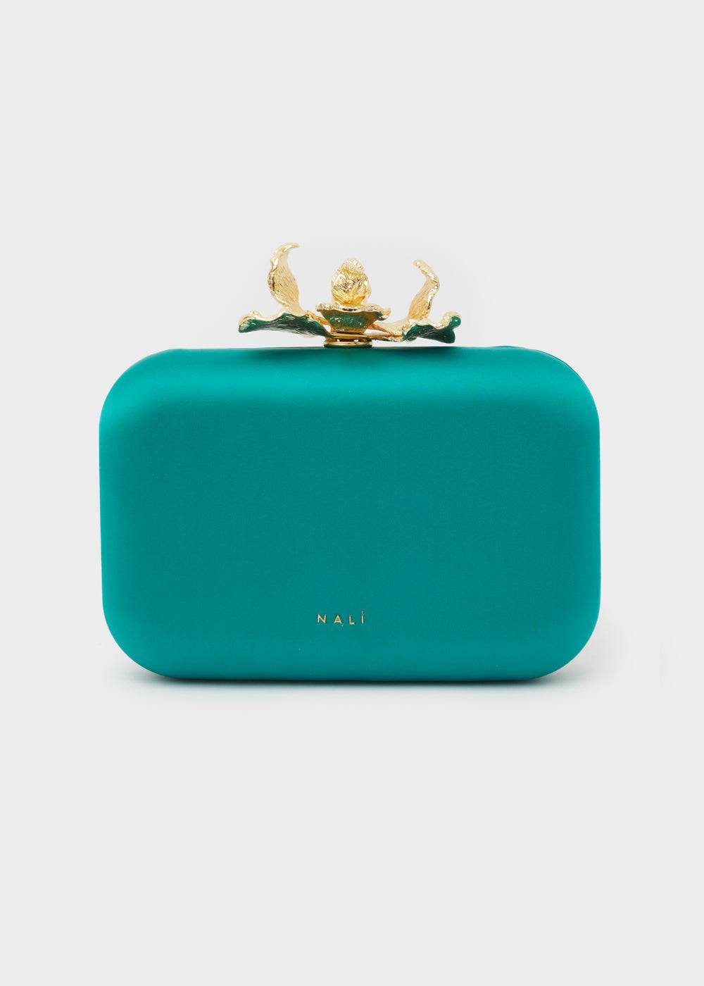 Nalí FIORE CLUTCH IN NYLON + COLORS Vendita Calda