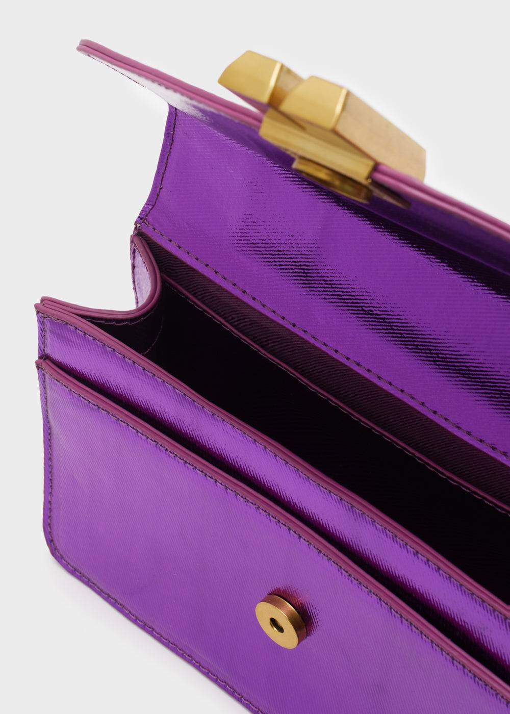Nalí NATASHA CROSS-BODY BAG METAL + COLORS Nuovo