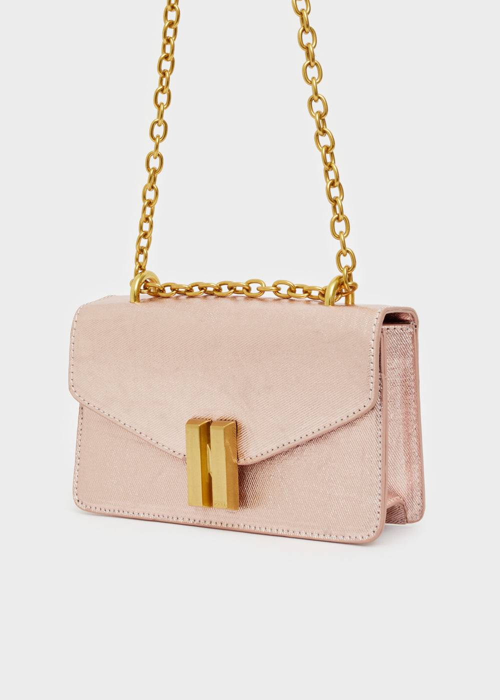 Nalí NATASHA CROSS-BODY BAG METAL + COLORS Nuovo