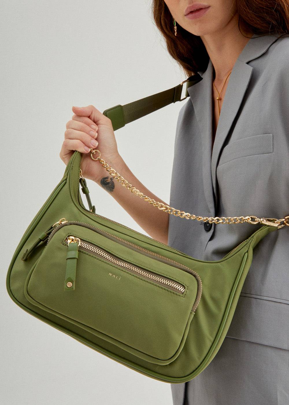 Nalí KAILA NYLON CROSS-BODY BAG + COLORS Vendita