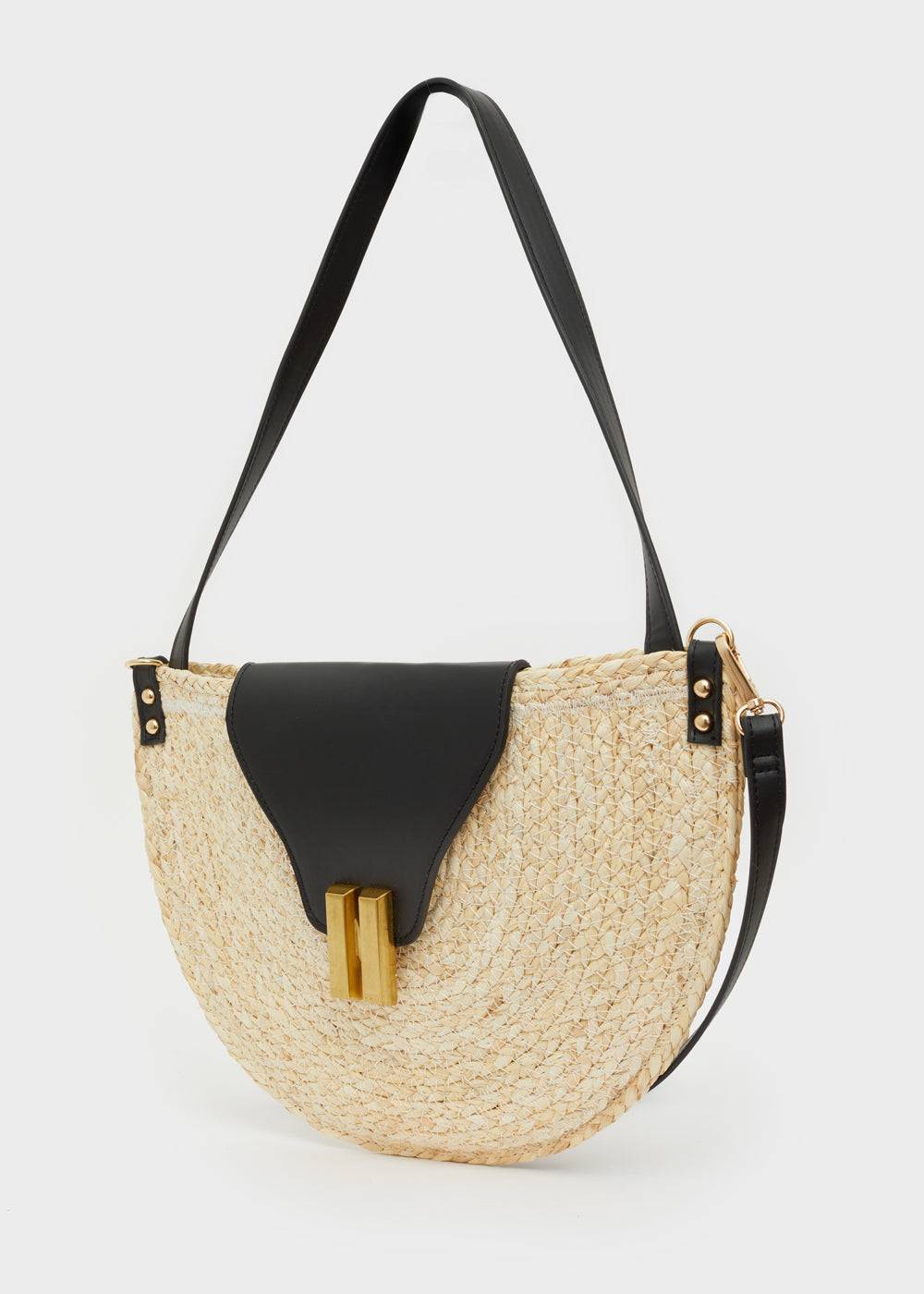 Nalí LAURYN STRAW BAG NATURAL COLOR Promozione Limitata