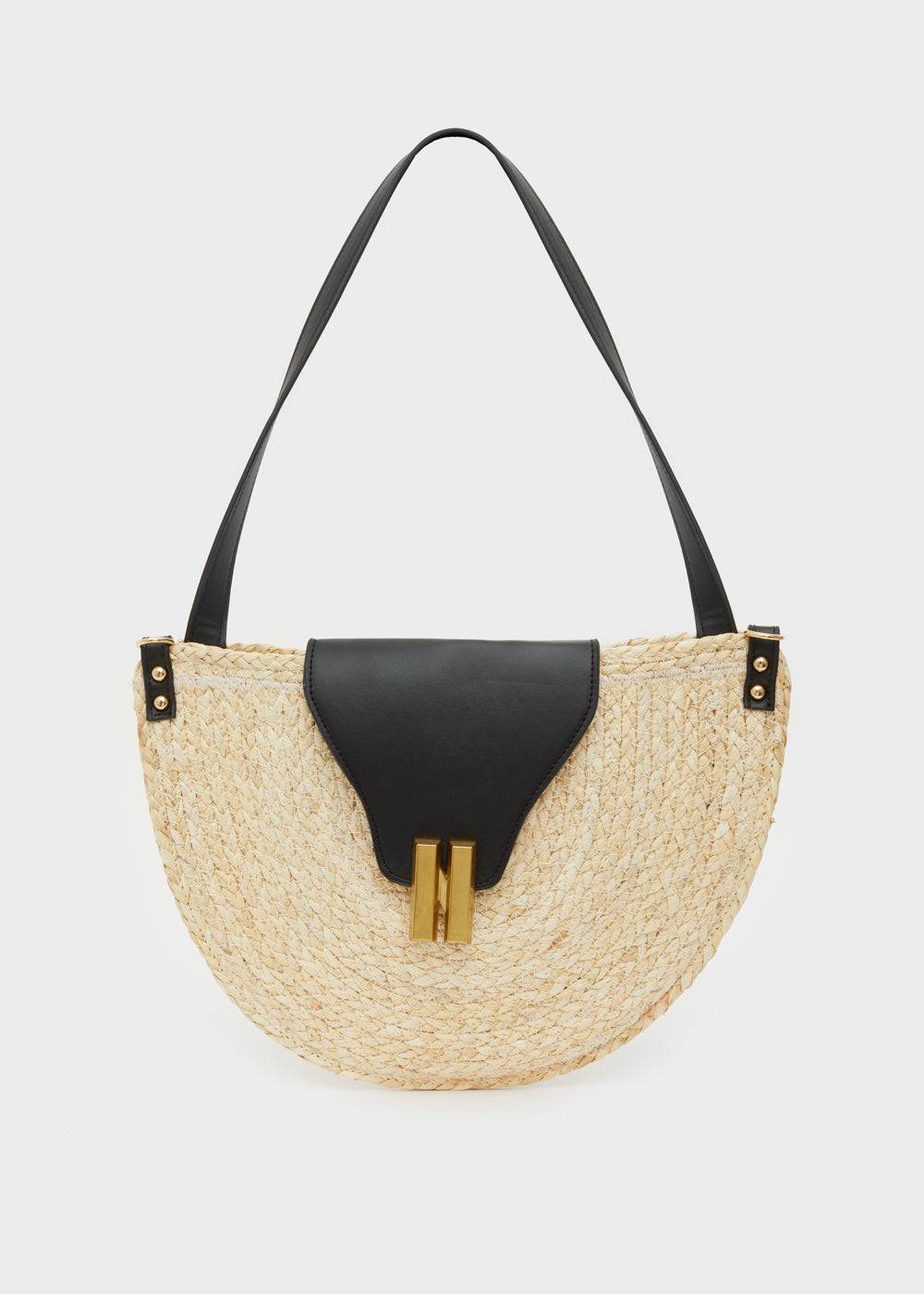 Nalí LAURYN STRAW BAG NATURAL COLOR Promozione Limitata