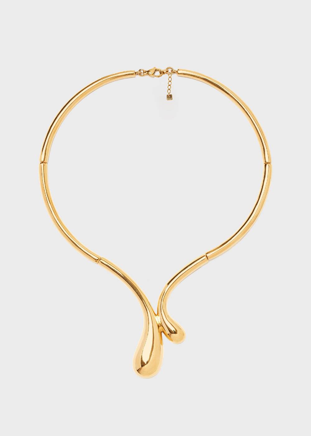 Nalí STAIN. STEEL SNAKE NECKLACE IN GOLD Promozione Limitata