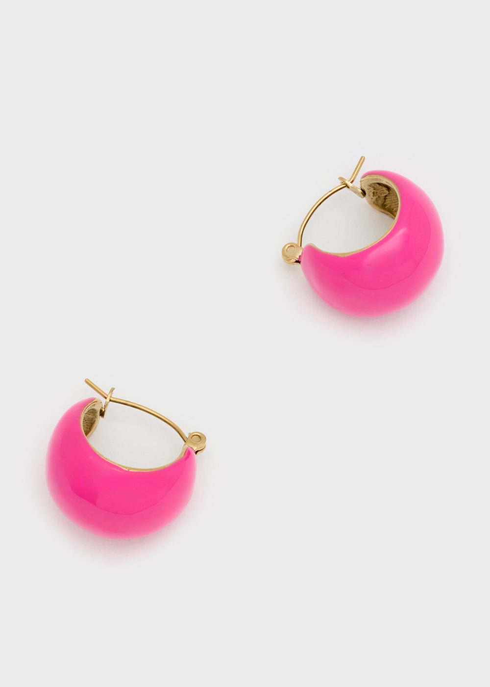 Nalí BECCA ENAMEL EARRINGS S.STEEL + COLORS Fino Al -60%