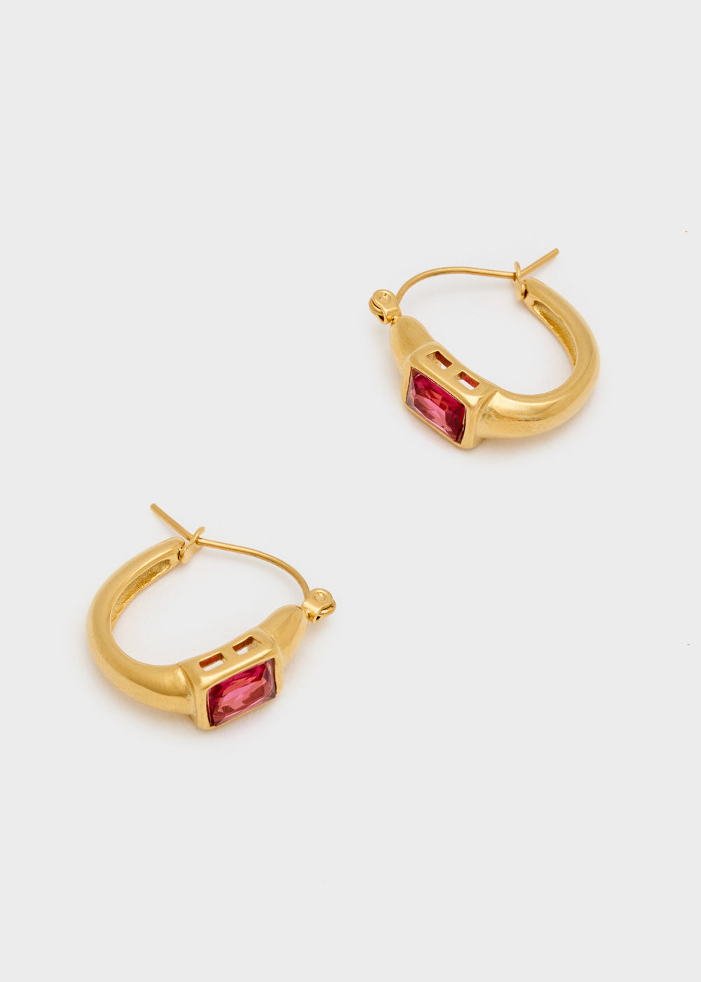 Nalí MILLY HOOP EARRINGS S. STEEL + COLORS Novità