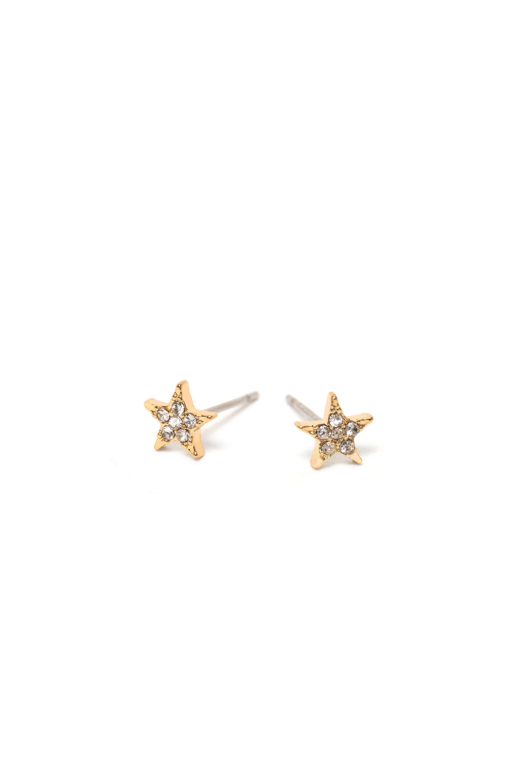 Nalí GOLD STAR CRYSTAL LOBO EARRINGS Outlet