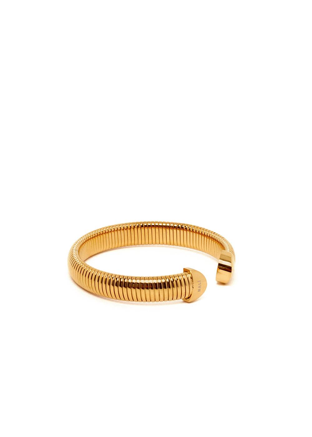 Nalí ANGELA BRACELET IN GOLD STAINLESS STEEL Vendita Calda