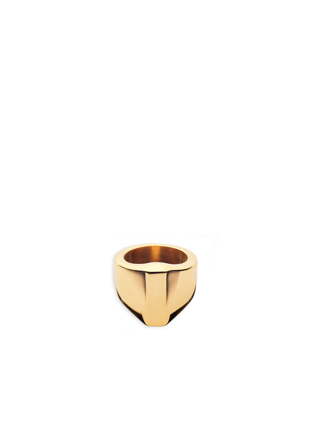 Nalí CHUNKY GOLD RING LETTER SIZE II + LETTERS Vendita Economica