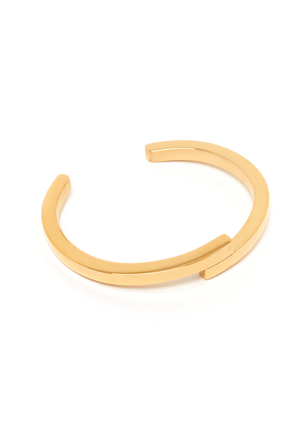 Nalí JANIS CUFF IN GOLD STAINLESS STEEL Nuova