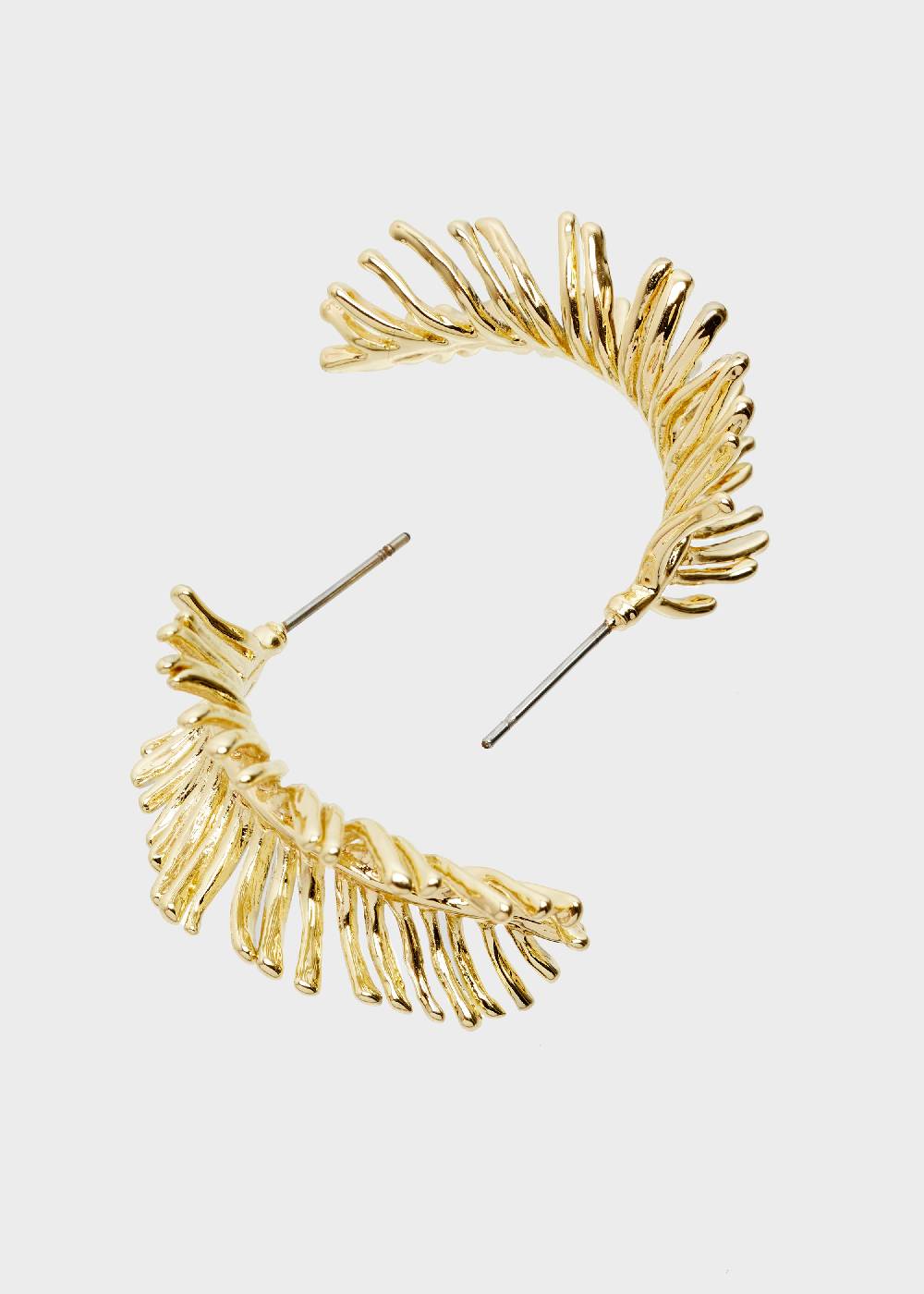 Nalí 14K GOLD PLATED TIA EARRINGS Italia