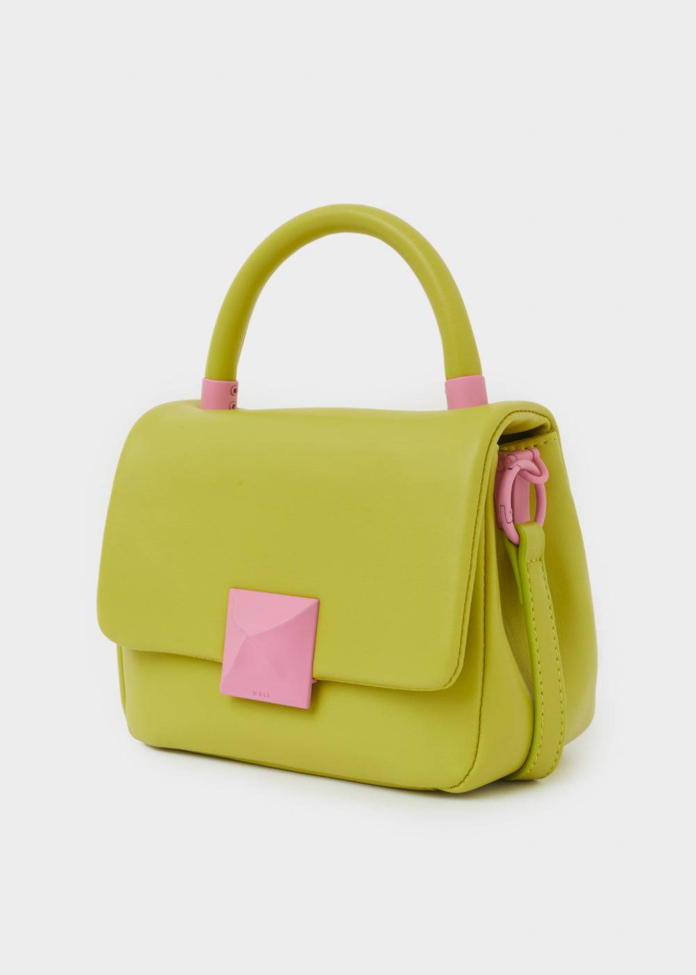 Nalí ARIEL HANDBAG GREEN/PINK Saldi Di Fabbrica