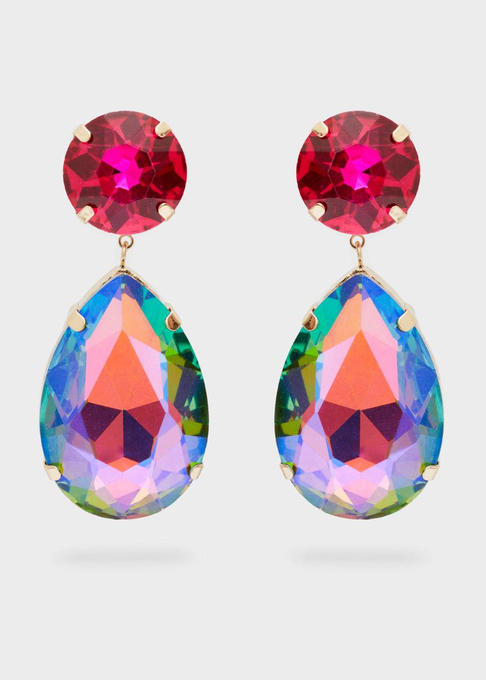 Nalí HYSA TEARDROP EARRINGS STONE + COLORS 2025