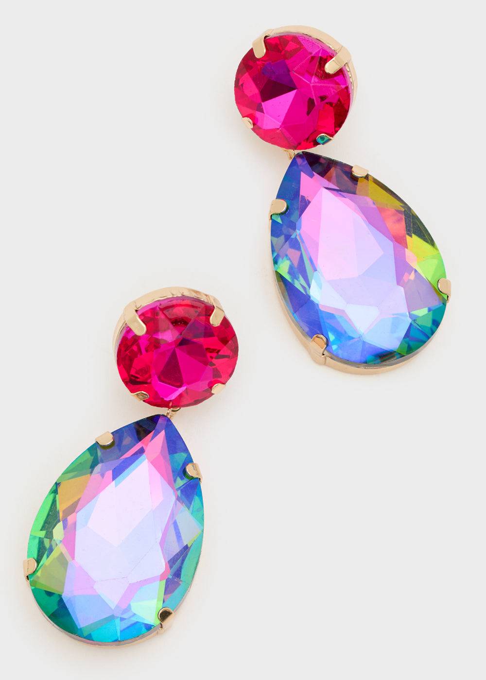 Nalí HYSA TEARDROP EARRINGS STONE + COLORS 2025