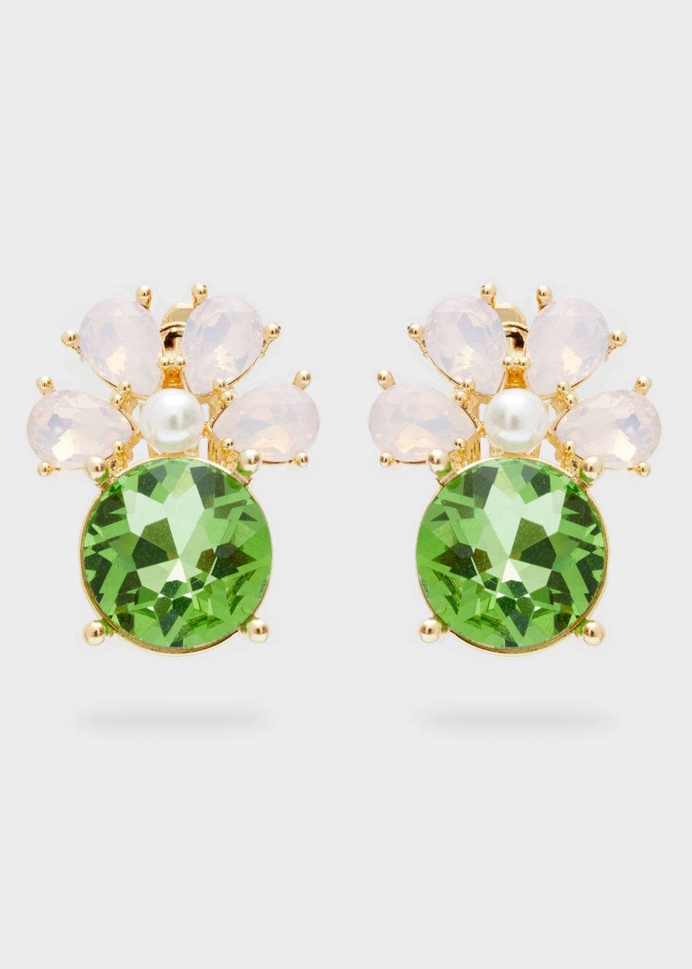 Nalí LADY EARRINGS 14KT GOLD PLAT. STONE + COLORS 2025