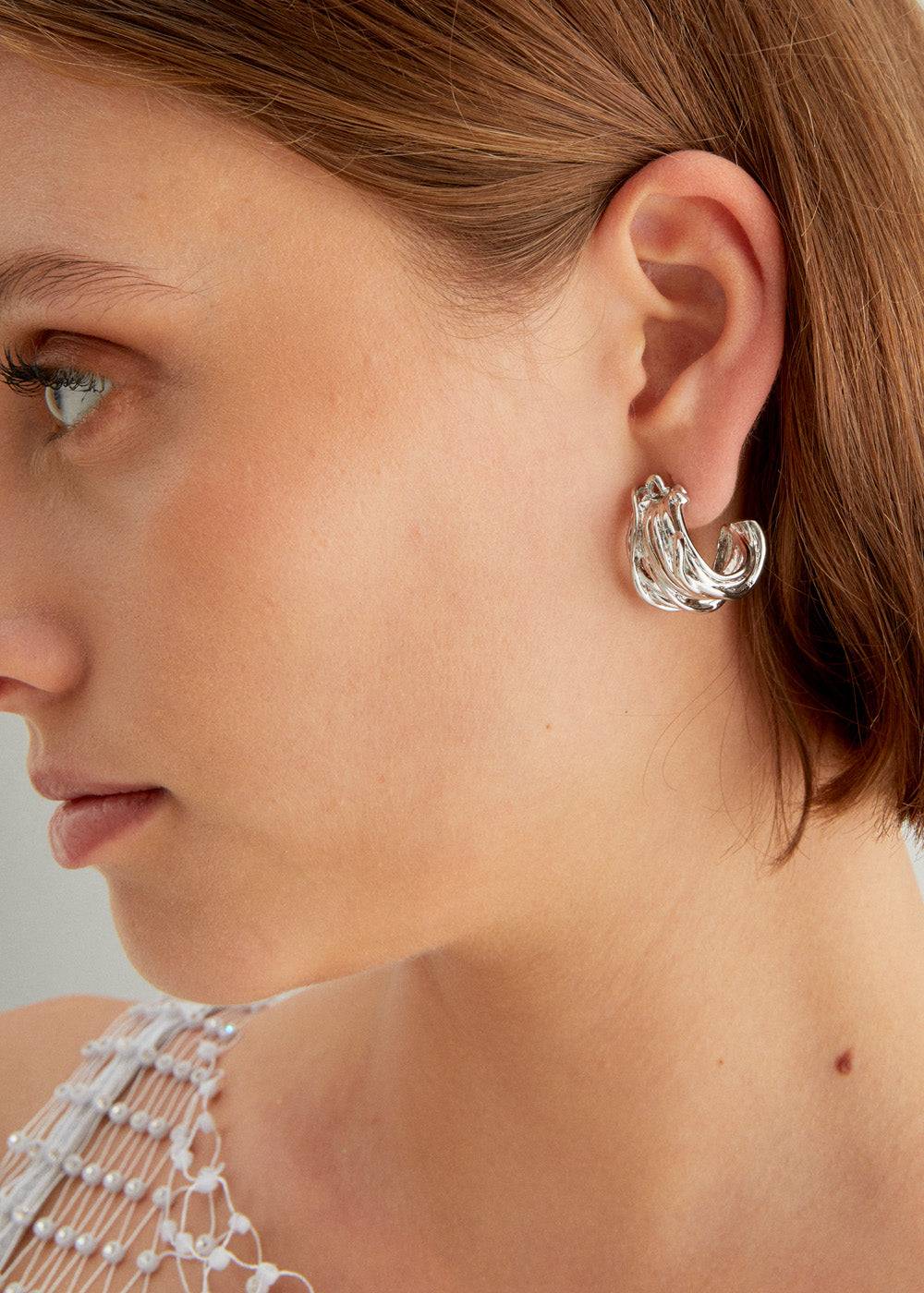 Nalí MEDEA 14KT HOOP EARRINGS + COLORS Qualità