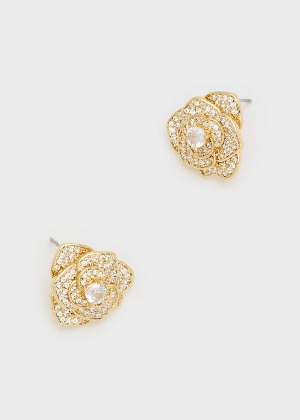 Nalí ROSE LOBE EARRINGS W/ STONES + COLORS Promozione