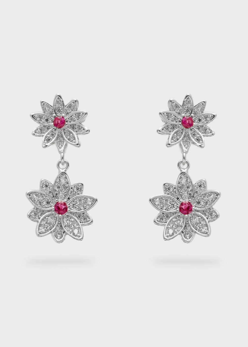 Nalí BOUQUET EARRINGS W/ STONES + COLORS Spedizione Gratuita