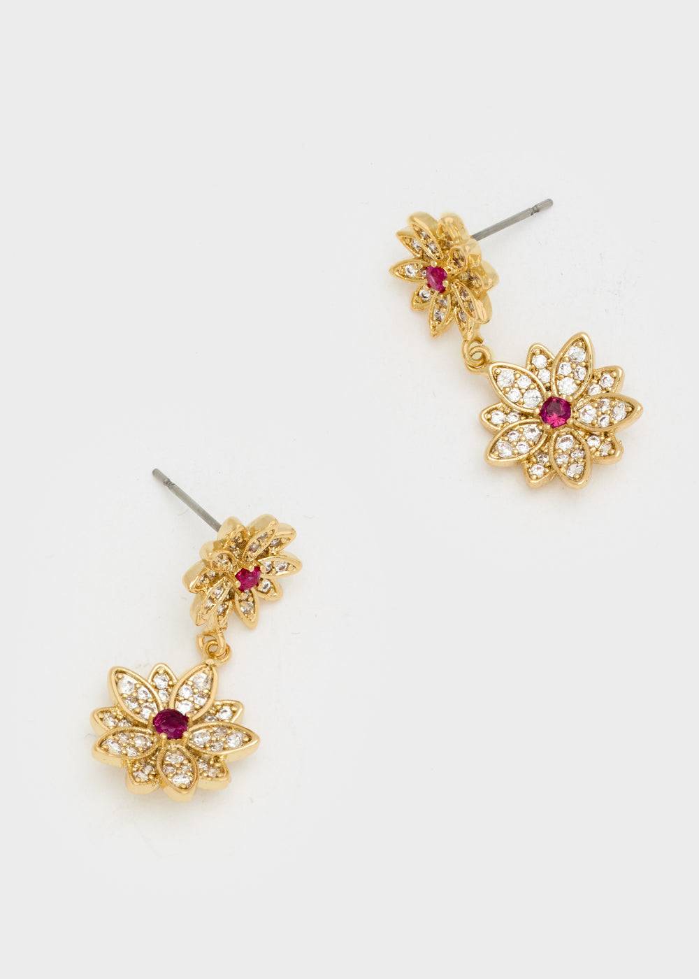 Nalí BOUQUET EARRINGS W/ STONES + COLORS Spedizione Gratuita