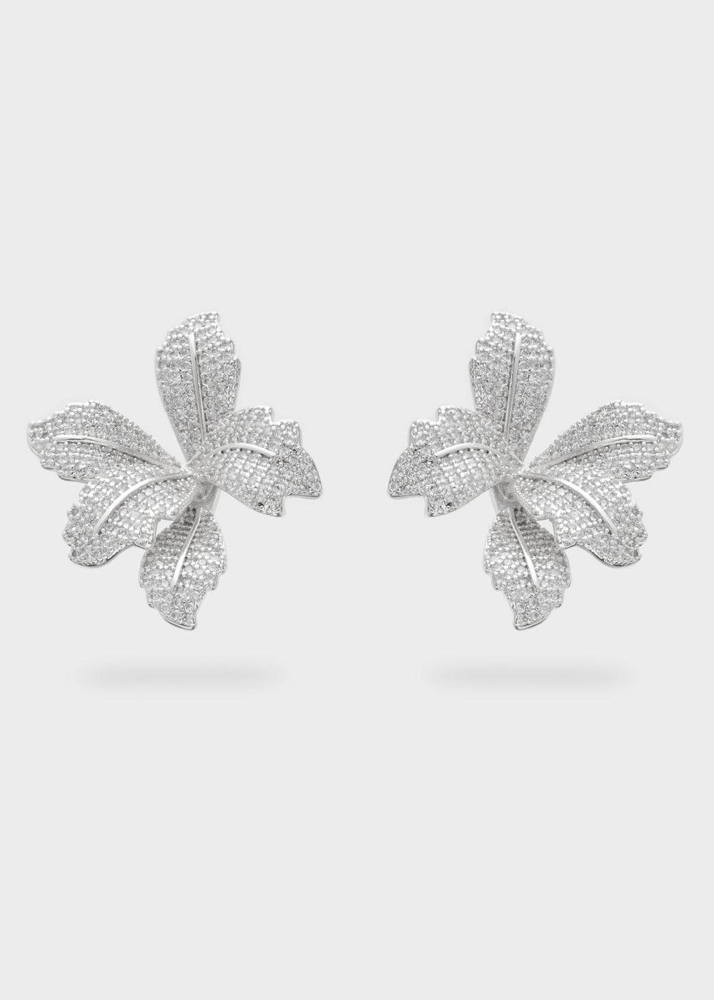 Nalí MISS FLOWER EARRINGS W/ STONES + COLORS Pezzi Unici