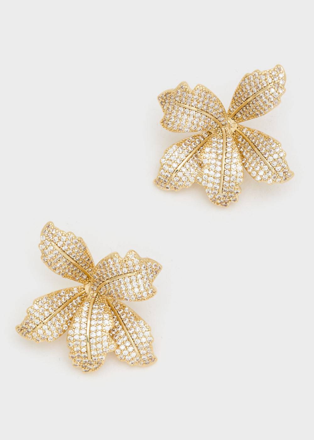 Nalí MISS FLOWER EARRINGS W/ STONES + COLORS Pezzi Unici