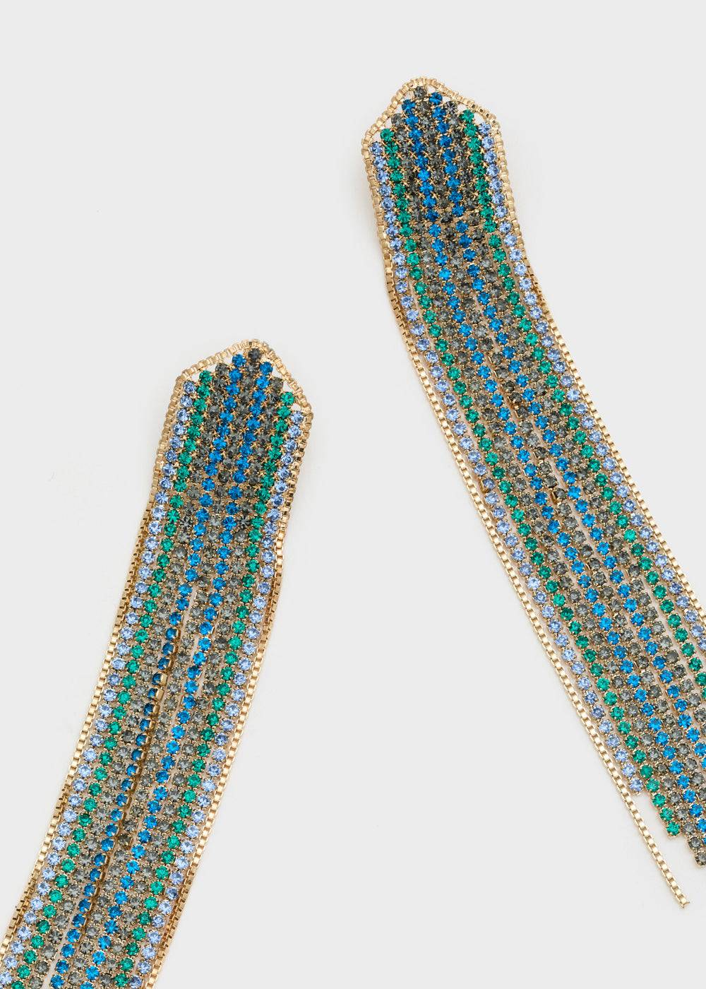 Nalí SOIREE LONG EARRINGS W/ + COLORS Soddisfazione Garantita
