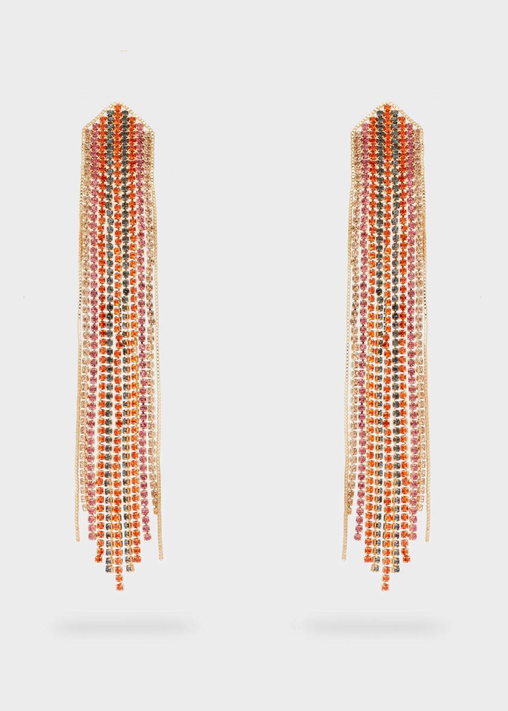 Nalí SOIREE LONG EARRINGS W/ + COLORS Soddisfazione Garantita