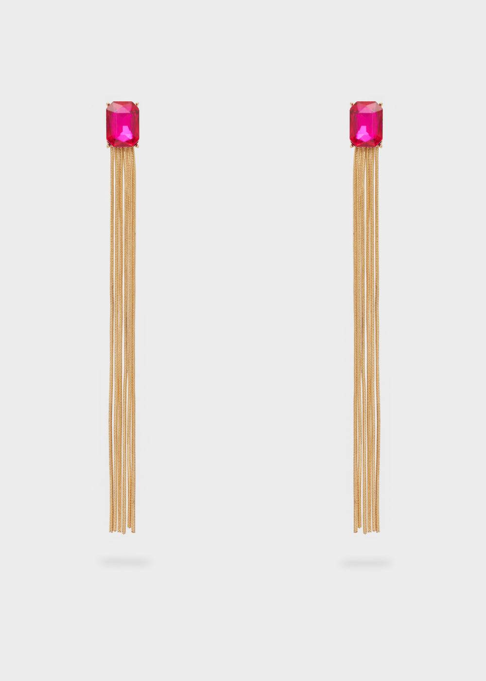 Nalí GIRLY LONG EARRINGS W/ STONE + COLORS Negozi Online