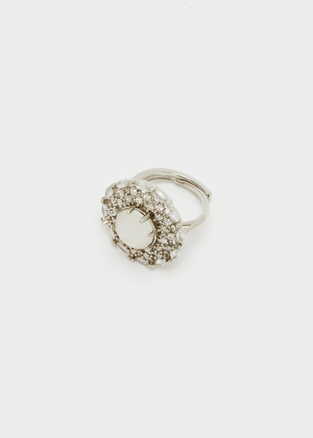 Nalí ECO ROUND RING W/ OPAL STONE + COLORS Fino Al -60%