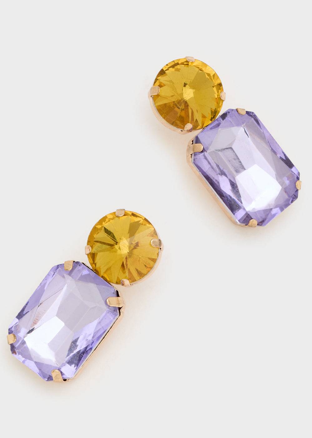 Nalí CINCIN CLIP EARRINGS W/ STONES + COLORS Prezzo Ridotto
