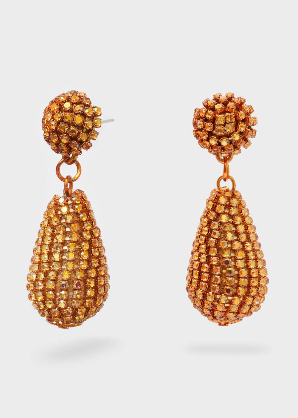 Nalí THEA PENDANT EARRINGS W/ STONES + COLORS Convenienza