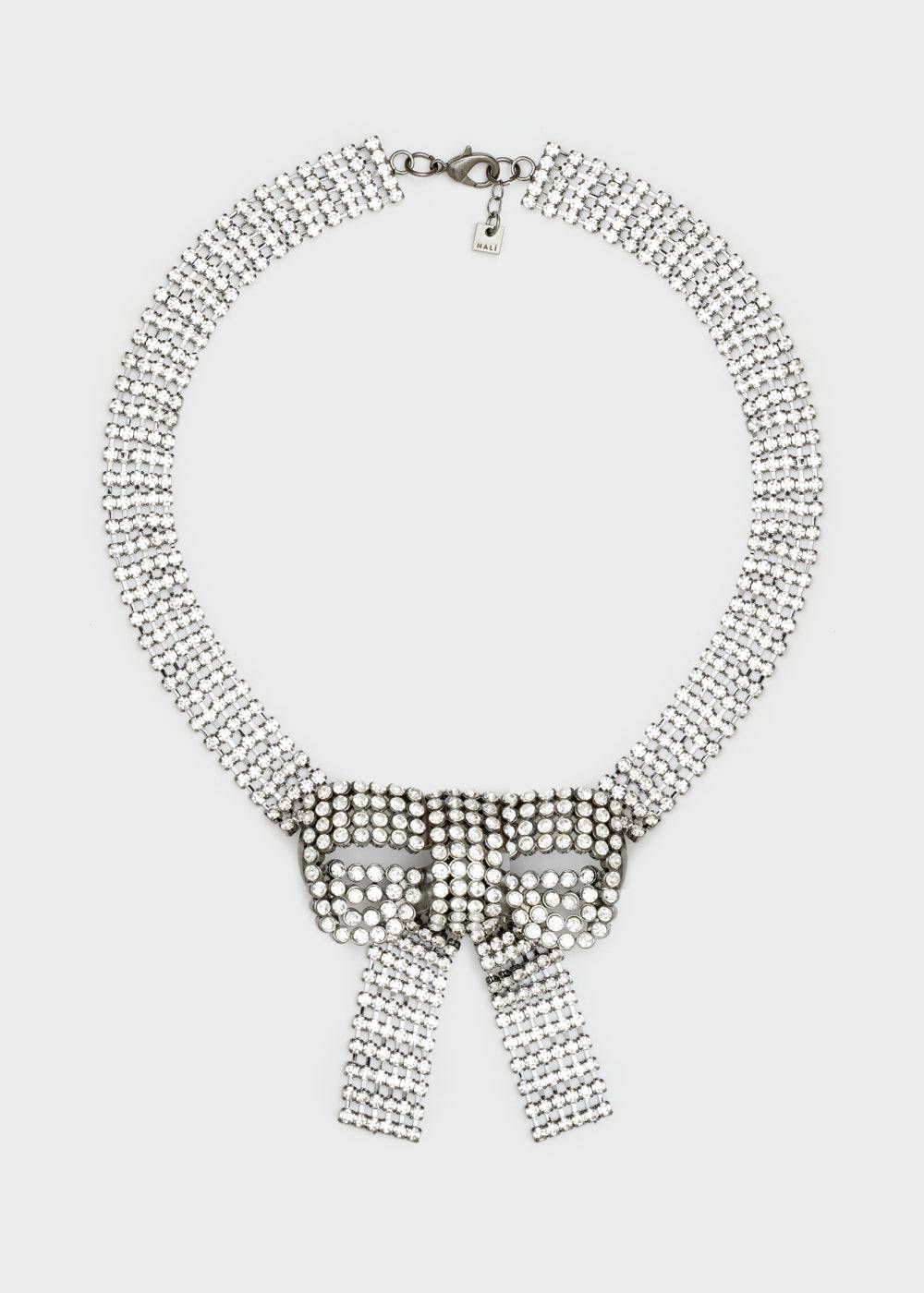 Nalí NECKLACE W/ BOW + STONES + COLORS Presa