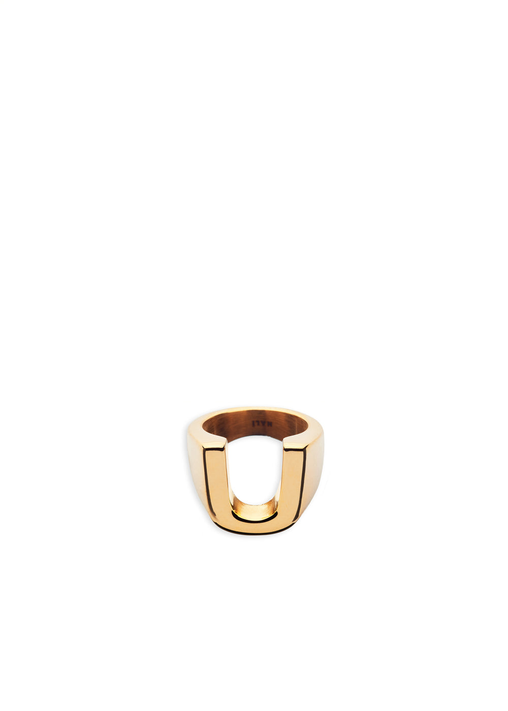 Nalí CHUNKY GOLD RING LETTER + LETTERS Online