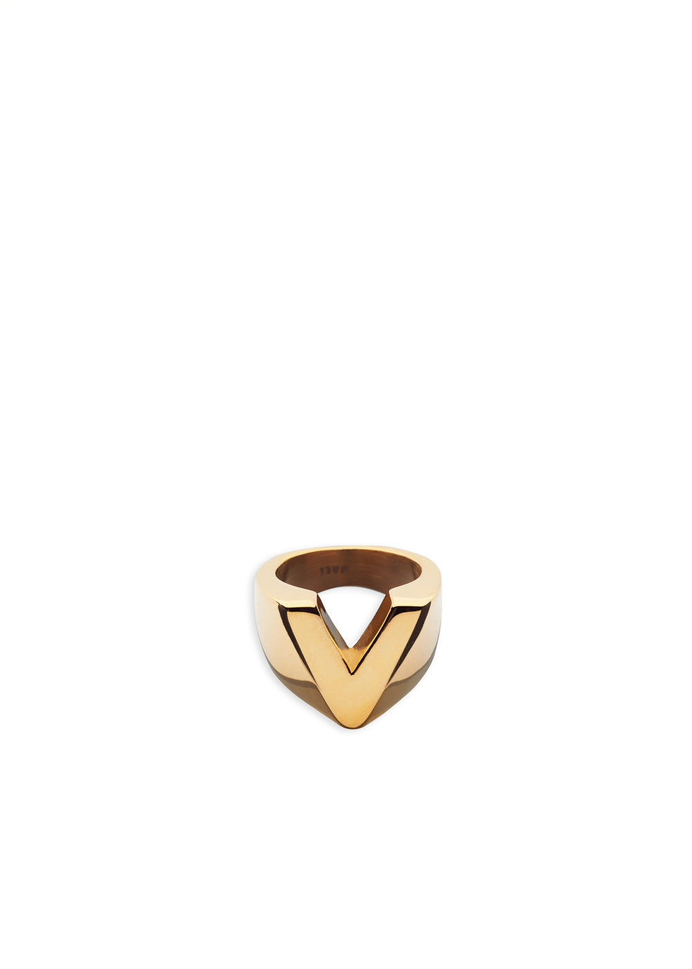 Nalí CHUNKY GOLD RING LETTER + LETTERS Online