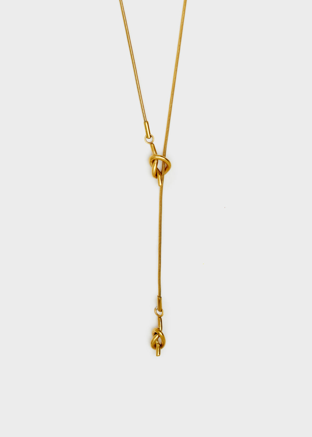 Nalí S.STEEL GOLD THIN LONG NECKLACE Qualità Garantita