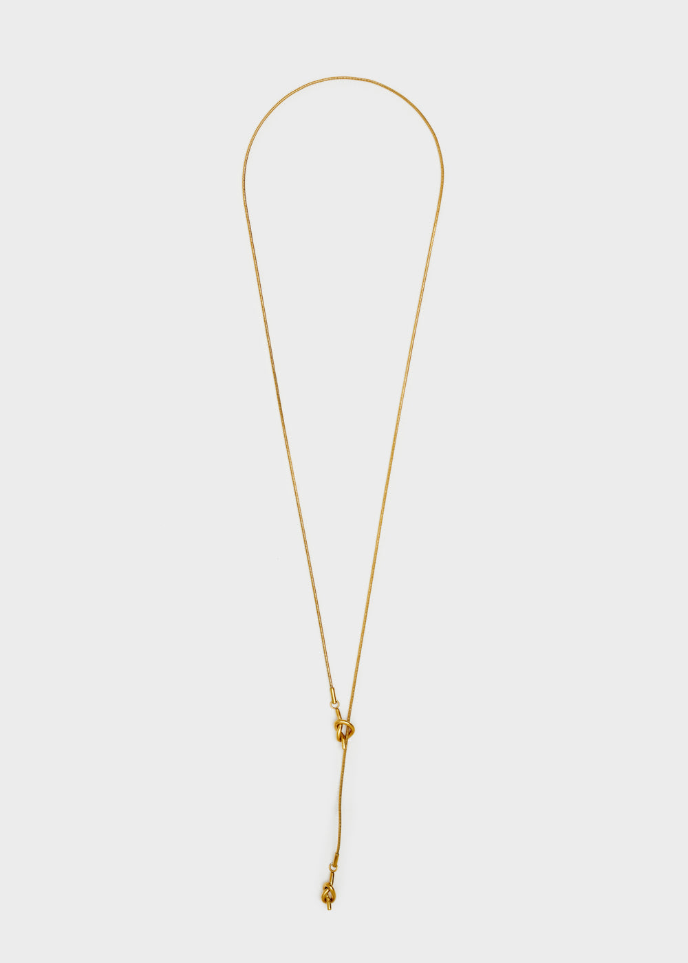 Nalí S.STEEL GOLD THIN LONG NECKLACE Qualità Garantita