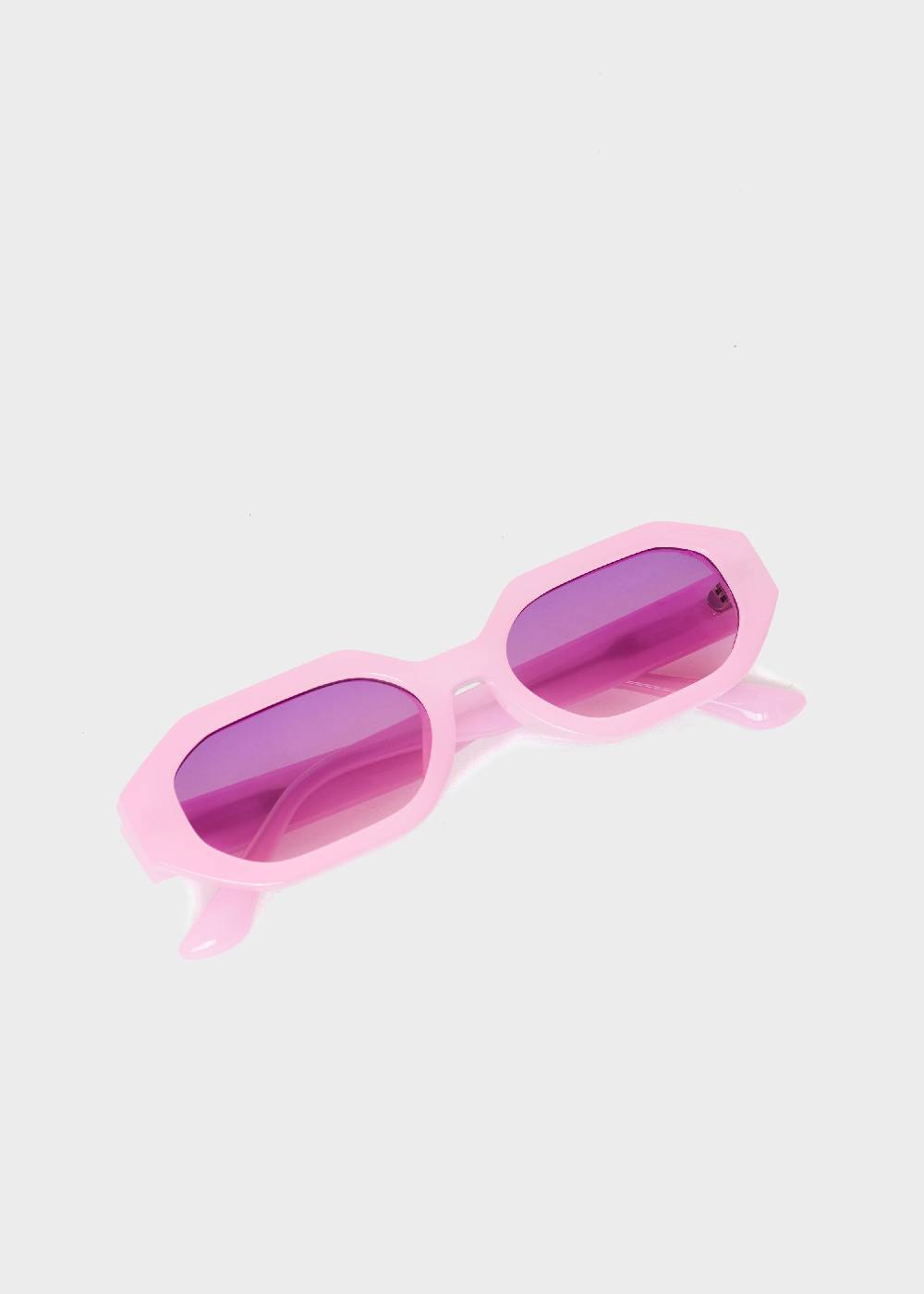 Nalí FLAVIA RECTANGULAR PINK SUNGLASSES Prezzo Ridotto