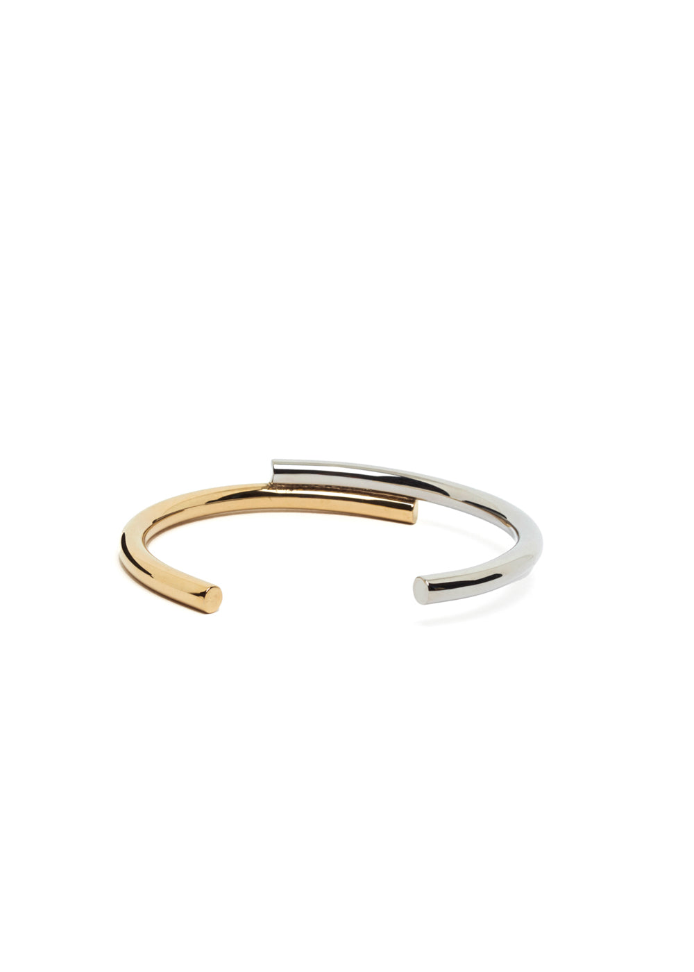 Nalí GOLD & SILVER CUFF BRACELET STAIN. STEEL Promozione Limitata