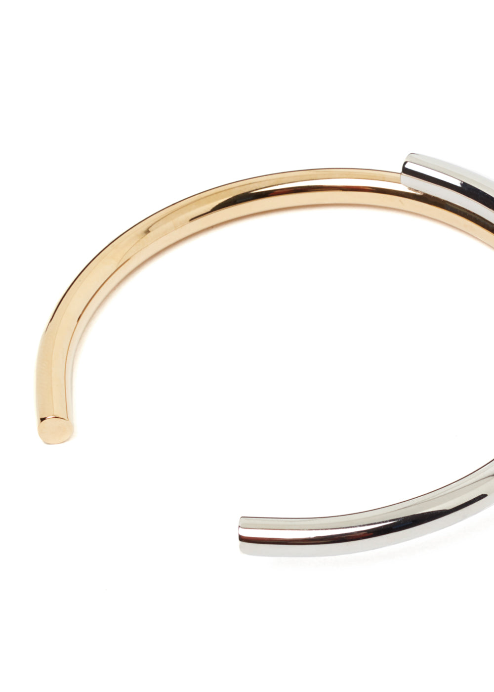 Nalí GOLD & SILVER CUFF BRACELET STAIN. STEEL Promozione Limitata