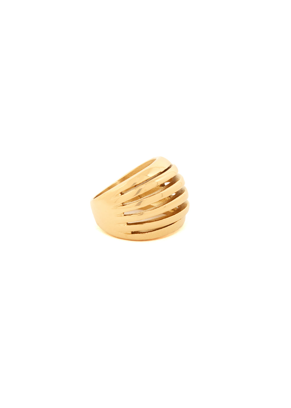 Nalí GOLD ROUNDED RING Fino Al -60%