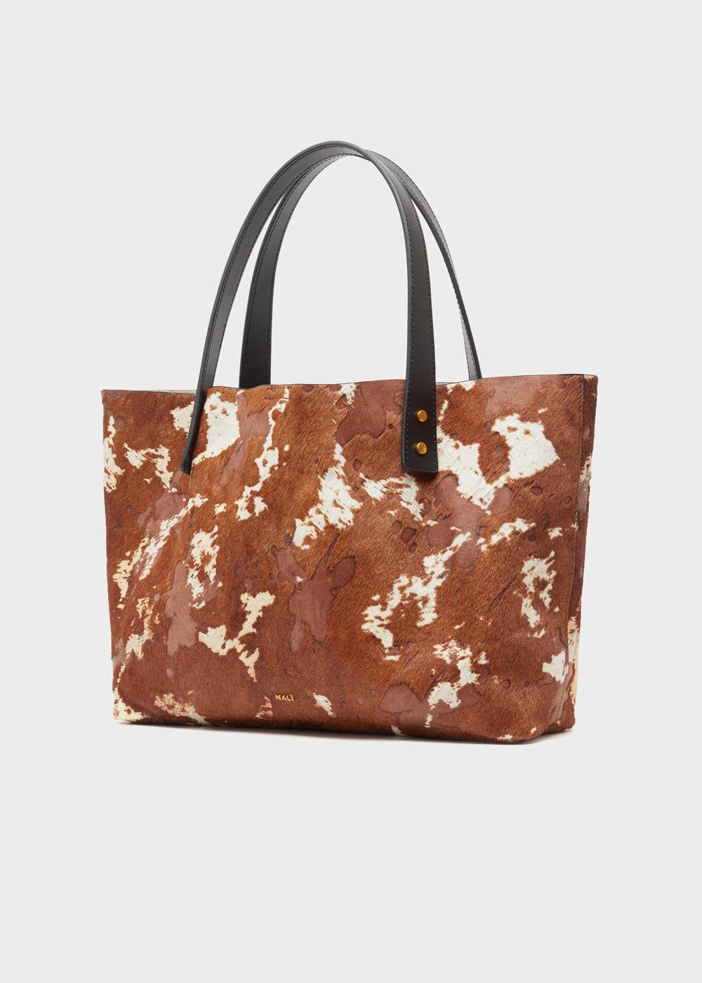 Nalí DESIRE TOTE BAG IN REAL LEATHER COW Vendita Calda