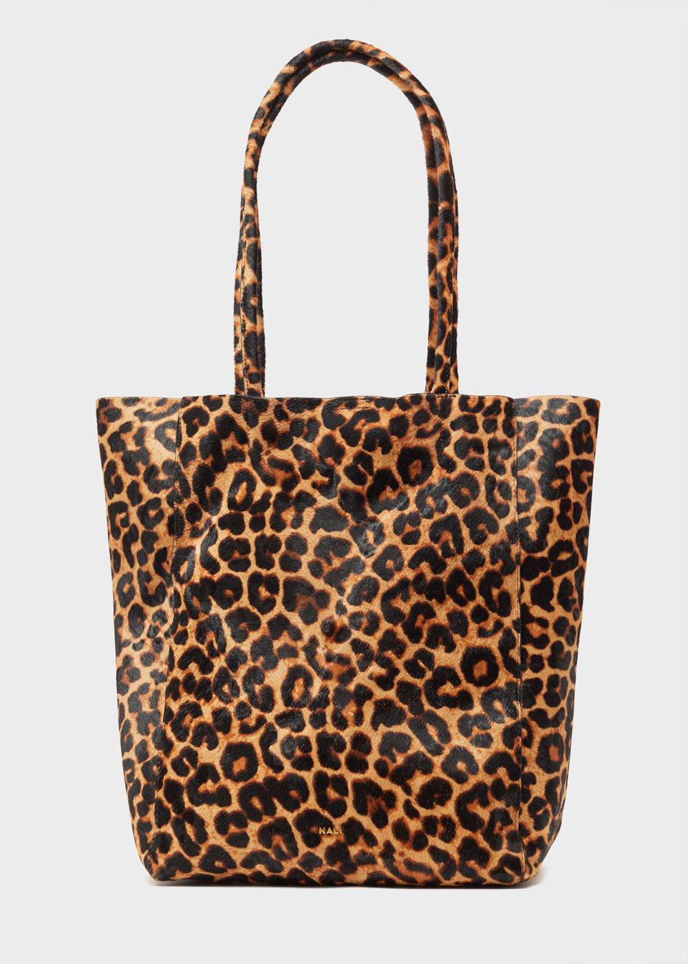 Nalí ELLA SHOULDER BAG IN REAL LEATHER ANIMALIER I Più Venduti