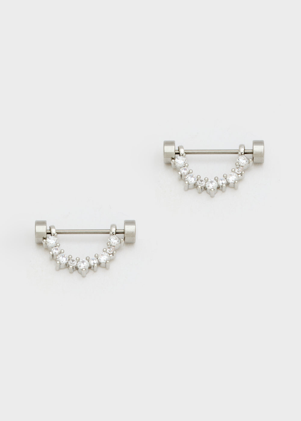 Nalí SIENNA LOBE EARRINGS W/ ZIRCONS + COLORS Italy