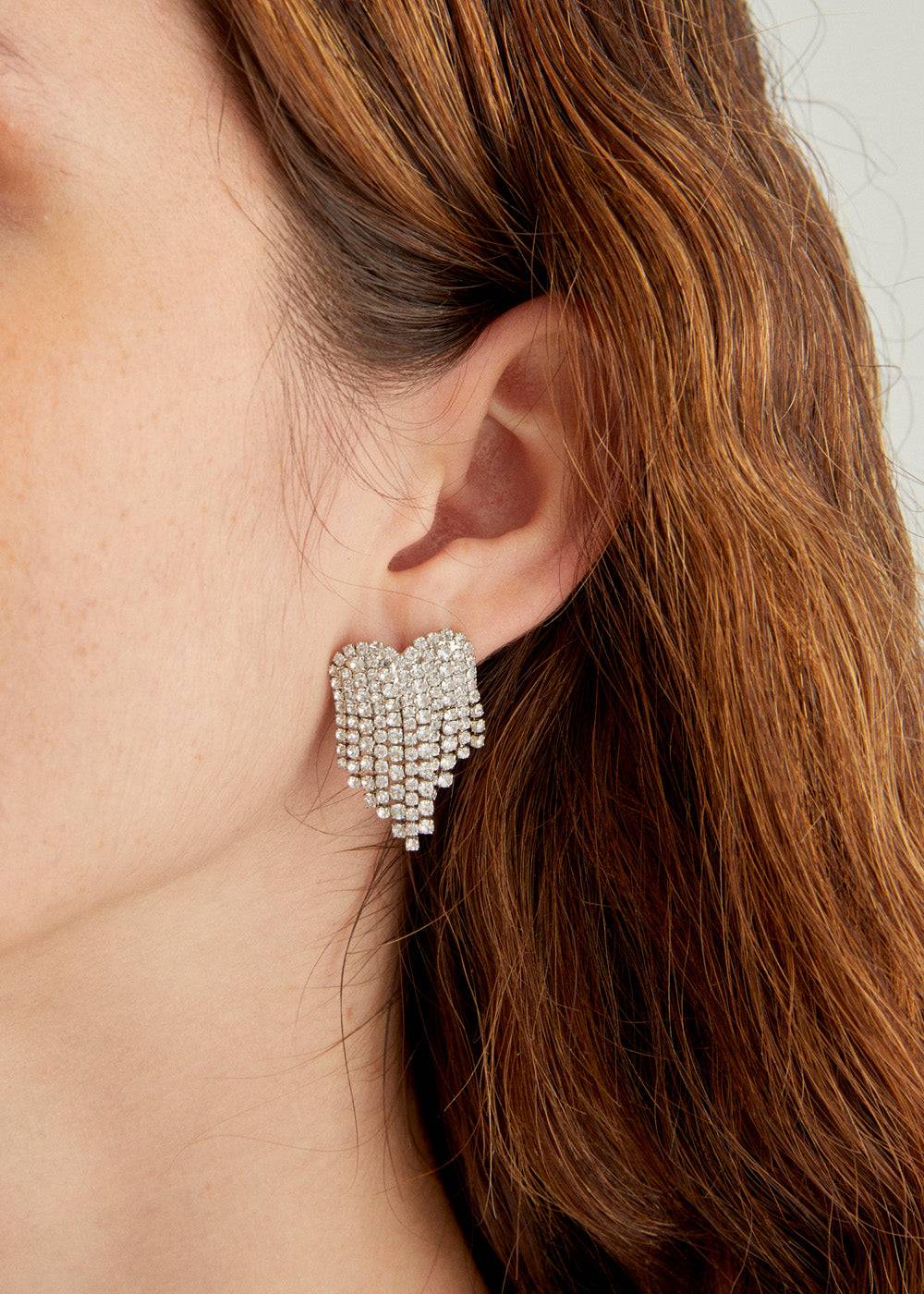 Nalí BABY HEART EARRINGS W/ STONES + COLORS Nuovo