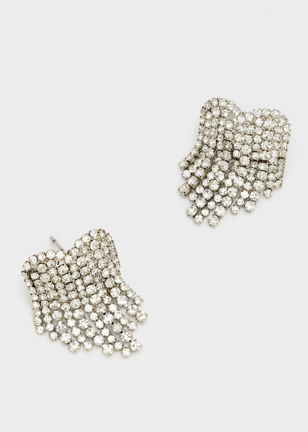 Nalí BABY HEART EARRINGS W/ STONES + COLORS Nuovo