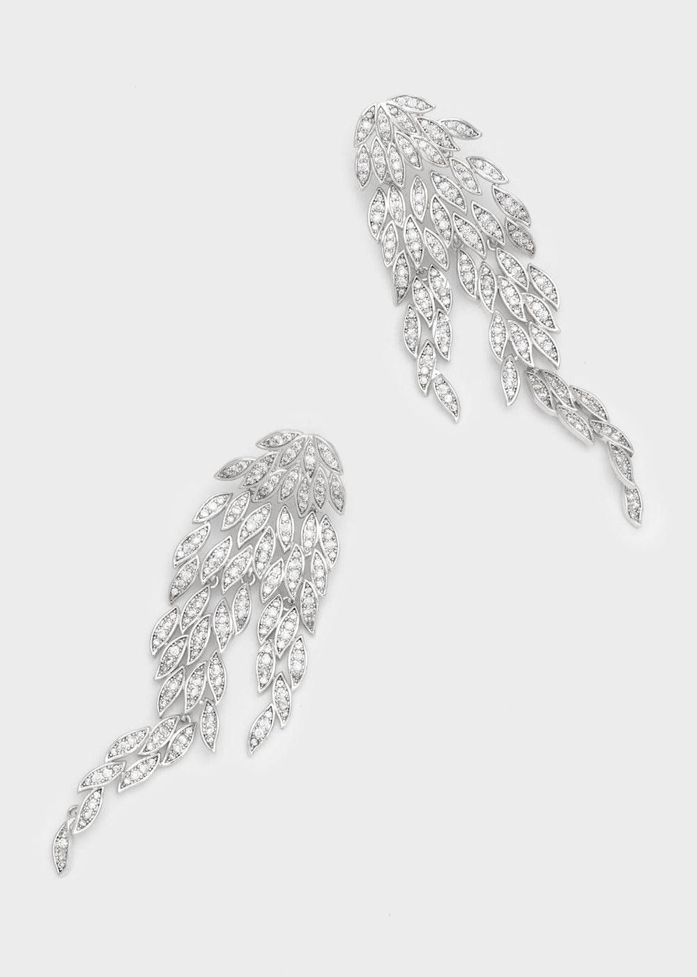 Nalí CASCADE EARRINGS WITH ZIRCONS + COLORS Qualità